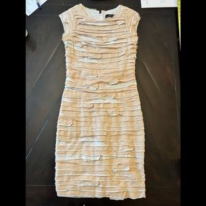 Robert Rodriguez woman’s dress, warn 1 time for a wedding.